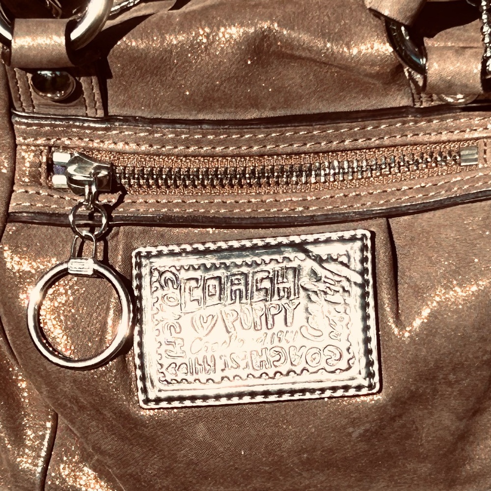 COACH PURSE POPPY LUCKY PENNY LEATHER LUXEY 15914 NEW - Picture 4 of 16